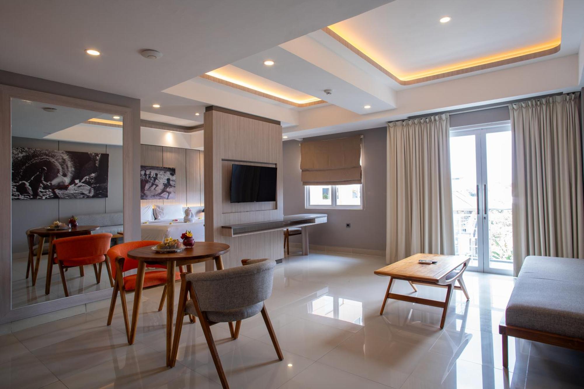 Harris Hotel & Residences Riverview Kuta, Bali กูตา ภายนอก รูปภาพ